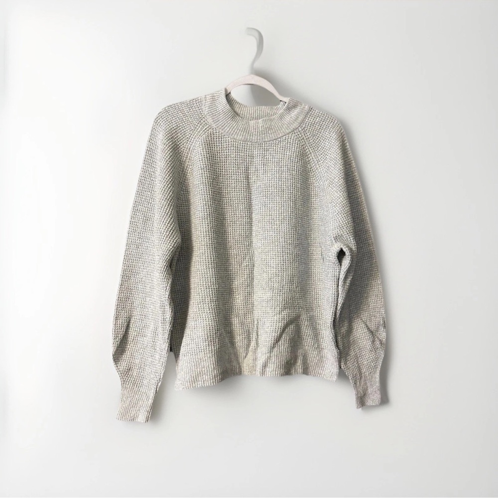 GAP Light Gray Crew Neck Sweater